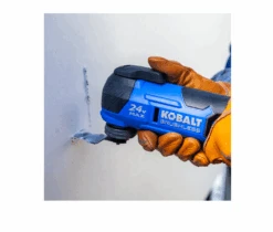 Kobalt KMT 2624A-03 17-Piece Brushless 24-volt Max Variable Speed Oscillating Multi-Tool Kit With Soft Case (1-Battery Included) -Kobalt Master Tools Sales Store 9 112