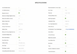 Kobalt KM 2041B-06 40-volt Max Brushless 20-in Cordless Electric Lawn Mower 5 Ah 19 Kobalt KM 2041B-06 40-volt Max Brushless 20-in Cordless Electric Lawn Mower 5 Ah -Kobalt Master Tools Sales Store 9 63