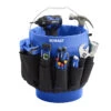 Kobalt Blue/Black Polyester Bucket Organizer