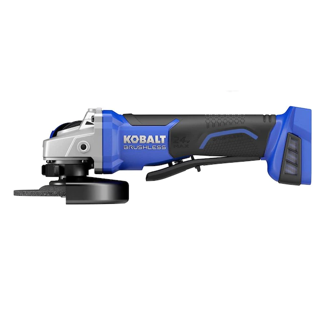 Kobalt KAG 424B-03 5-in 24-Volt Max Paddle Switch Brushless Cordless Angle Grinder 1 Kobalt KAG 424B-03 5-in 24-Volt Max Paddle Switch Brushless Cordless Angle Grinder
